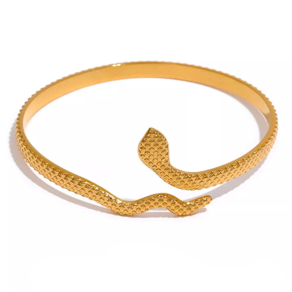 Bracelete Cobra Dourado